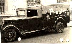 Cognac Prunier delivery truck in Tunisia