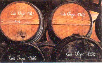 Cognac Francois Voyer casks